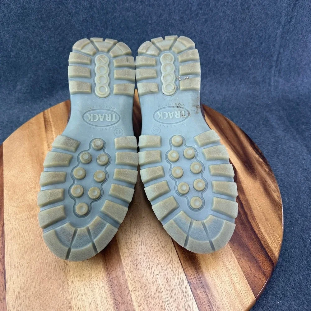 ECCO Track 25 GTX Low Brown Leather Gore-Tex Shoes Men's EU 43 US 9-9.5